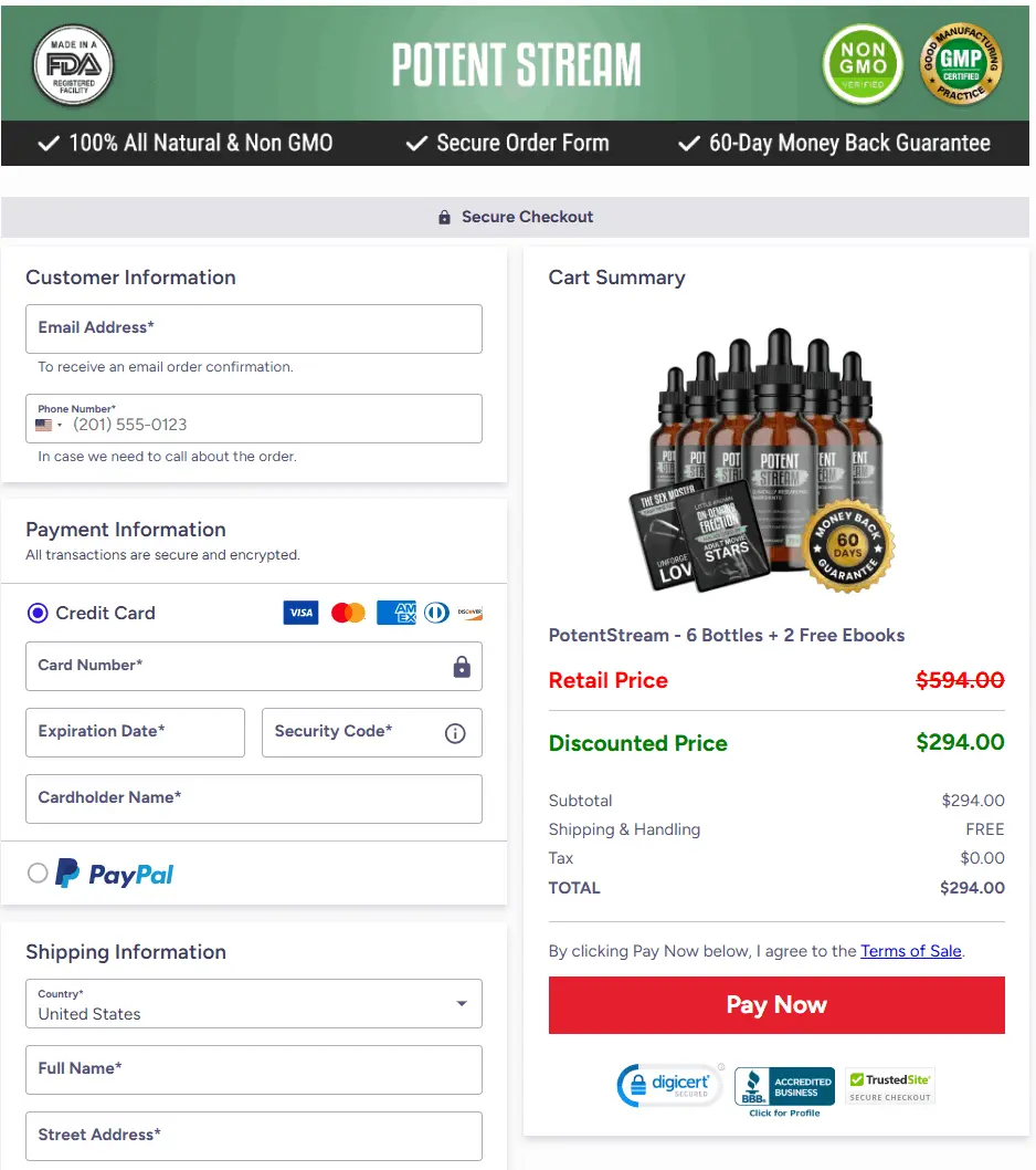 potentstream-secure-checkout